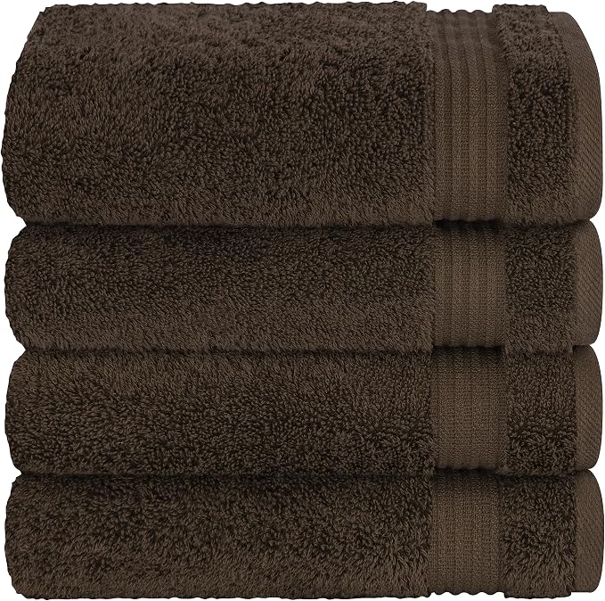 Cotton Paradise 100% Cotton Turkish Towel Set, Soft Absorbent Quick Dry - Image 5