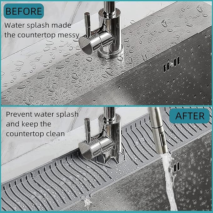 Large Size Kitchen Sink Splash Guard - Image 4
