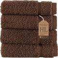 Washcloth Linen Set Premium Original Turkish Cotton, Hotel Quality by HawmamLinen