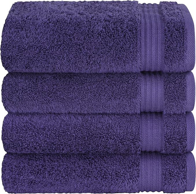 Cotton Paradise 100% Cotton Turkish Towel Set, Soft Absorbent Quick Dry - Image 5