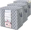 WISELIFE Storage Bags Large Blanket Clothes Organization and Storage Containers by WiseLife