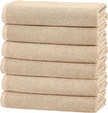 Great Bay Home 100% Cotton 6 Pack 26x16 Hand Towel Set by GreatBayHome