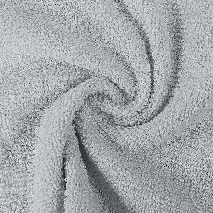 Utopia Towels 12 Pack Premium Wash Cloths, 12x12 in, 100% Cotton, Cool Grey | - Image 4