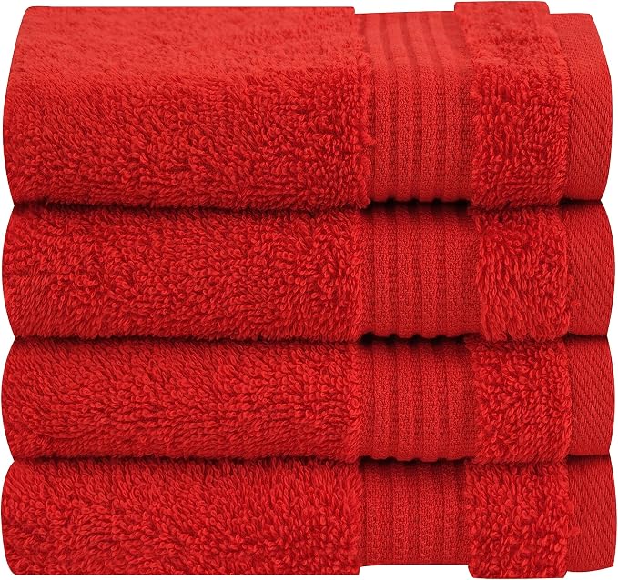 Cotton Paradise 100% Cotton Turkish Towel Set, Soft Absorbent Quick Dry by UNITEDHOMETEXTILE