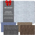 Premium Microfiber Indoor Door Mat – 32"x48" Washable Entry Mat, Non-Slip, Waterproof Backing, Super Absorbent, Low Profile Entryway Doormat for Indoor Entrance