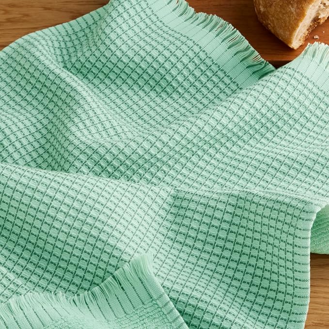 KitchenAid Gourmet Series Gridlines Kitchen Towels 3-Pack Set, 100% Cotton - Image 7