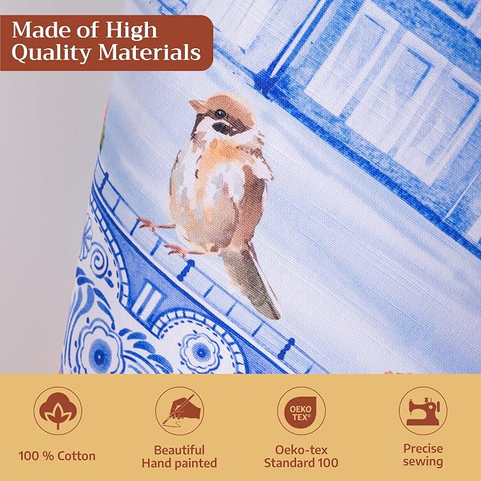 Maison d' Hermine Kitchen Towels Set of 3 Reusable 100% Cotton 27.50" x 20" - Image 3
