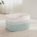 45L Small Woven Laundry Basket Hamper by SunNewt