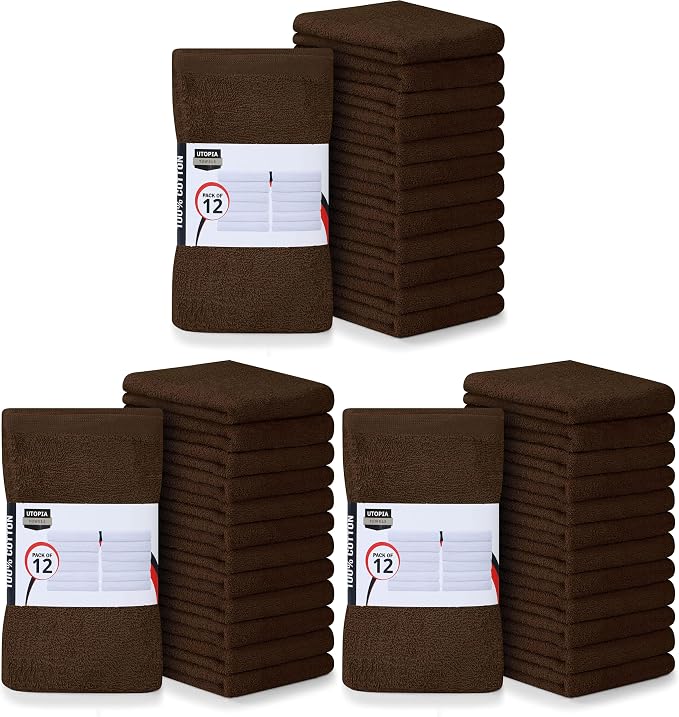 Utopia Towels Kitchen Bar Mops, 16 by 19 Inches, 100% Cotton Super Absorbent by UTOPIATOWELS
