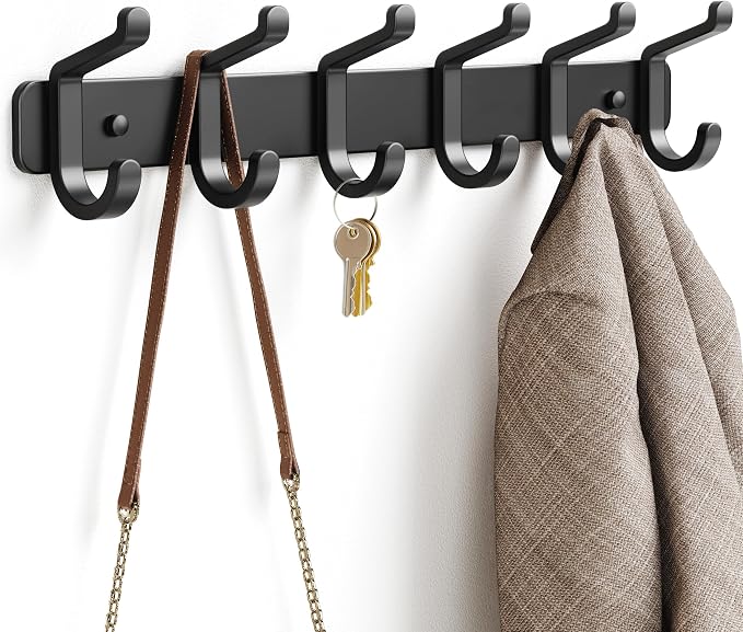 Coat Rack Wall Mount Heavy Duty, Wall Coat Hanger by pickpiff