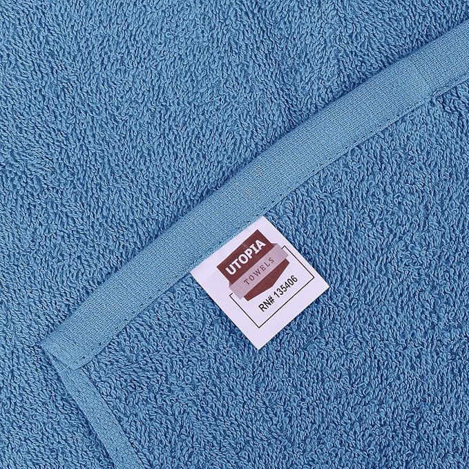 Utopia Towels Kitchen Bar Mops, 12 Pack 16x19 in 100% Cotton, Electric Blue | - Image 8