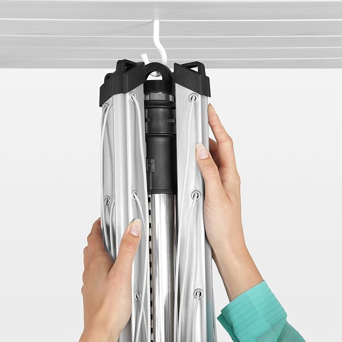 Brabantia Lift-O-Matic Outdoor 4 Arm Clothesline Height Adjustable, Folding - Image 8