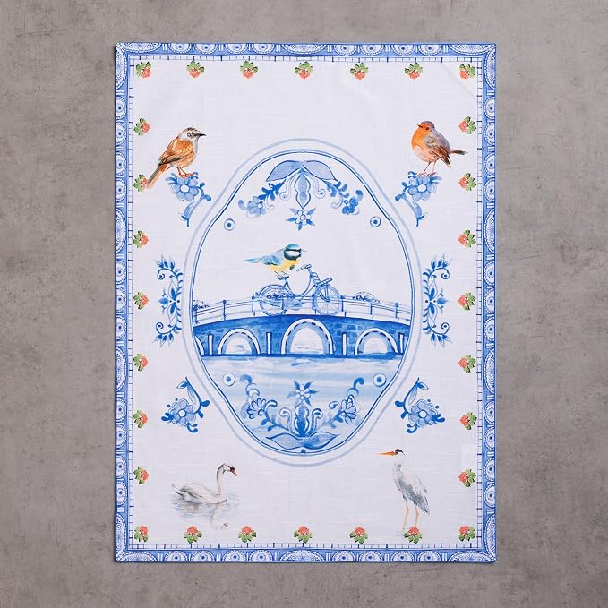 Maison d' Hermine Kitchen Towels Set of 3 Reusable 100% Cotton 27.50" x 20" - Image 8
