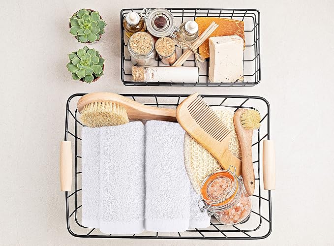 Utopia Towels 24 Pack Washcloths, 12x12 in, 100% Cotton, Variety | Premium 100% - Image 8