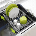 JASIWAY Expandable Dish Drying Rack Over the Sink by JASIWAY
