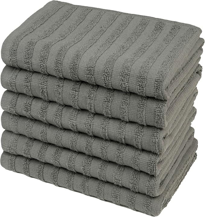 Premium Kitchen Towels 6 Pack 100% Cotton - Image 5