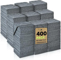 Microfiber Cleaning Cloths Bulk-400 Pack, 12x12 inches by TEAWOO