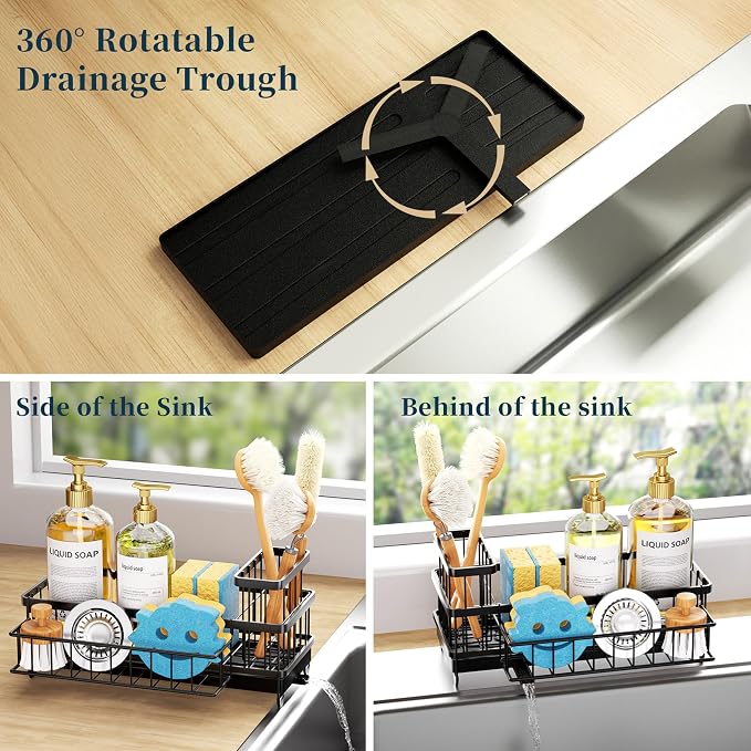 Consumest Sponge Holder for Kitchen Sink - Image 2