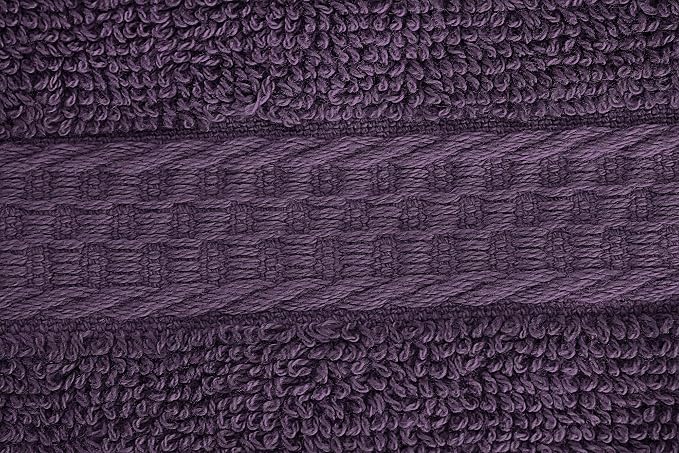 Utopia Towels 12 Pack Premium Wash Cloths, 12x12 in, 100% Cotton, Plum | Highly - Image 7