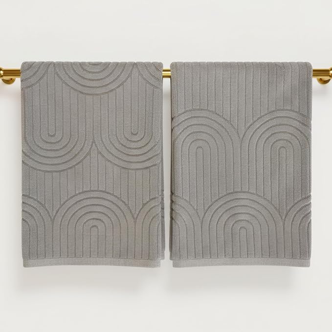 Decorative Hand Towels Set of 2 by KIBAGA