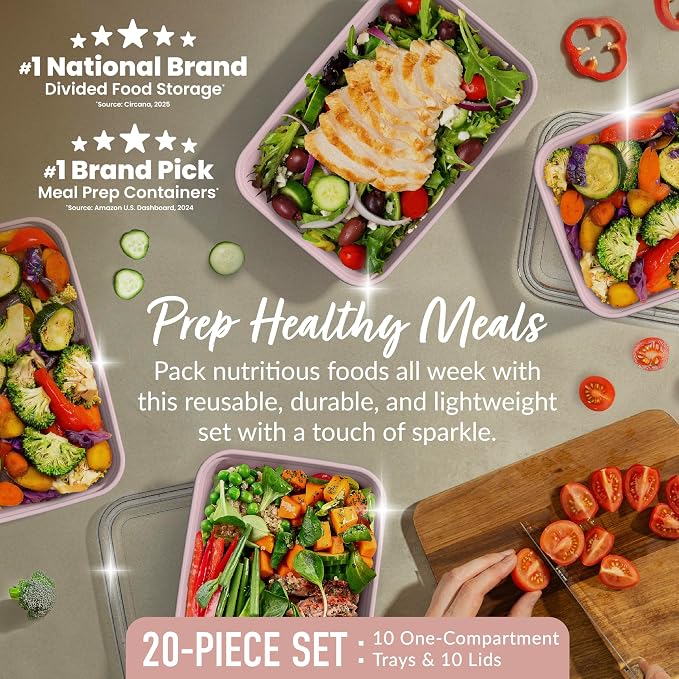 Bentgo Prep 1-Compartment Meal Prep Containers - Image 2