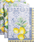 Maison d' Hermine Kitchen Towels Set of 3 Reusable 100% Cotton 27.50" x 20" by MaisondHermine