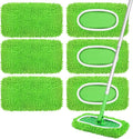 6 Pack Reusable Mop Pads Compatible by YHOVID