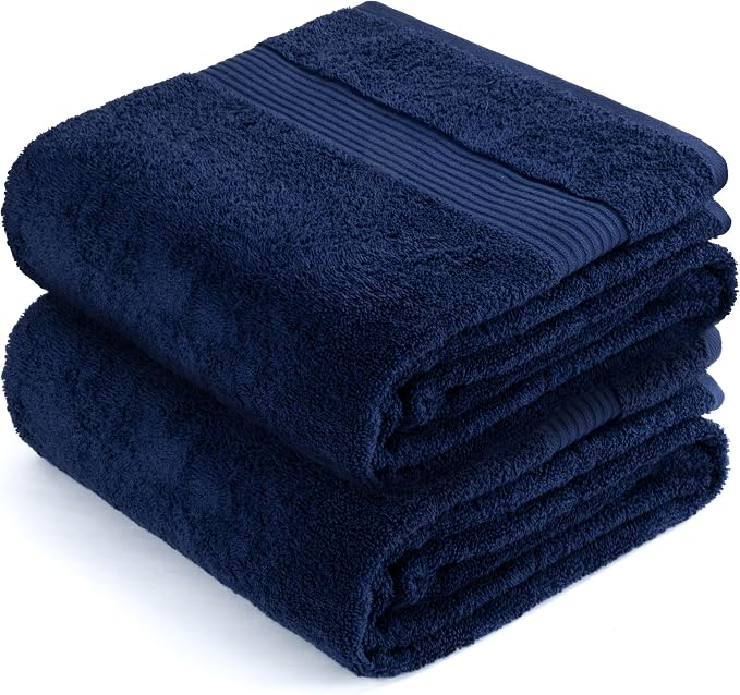 Cotton Paradise 100% Cotton Turkish Towel Set, Soft Absorbent Quick Dry - Image 6