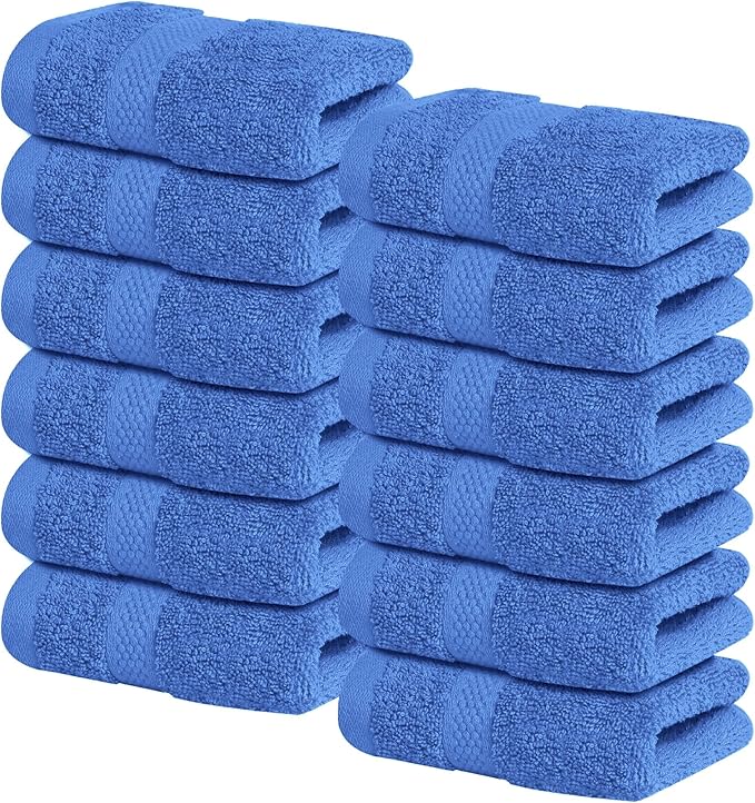 Infinitee Xclusives 100% Cotton Luxury Wash Cloths by InfiniteeXclusives