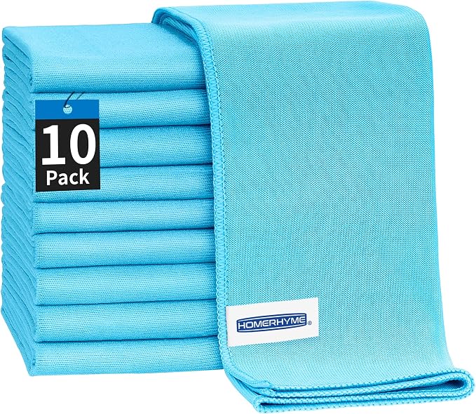 Microfiber Glass Cleaning Cloth by HOMERHYME