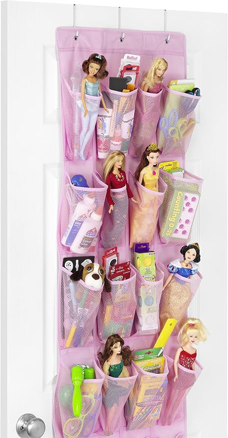 Whitmor 24 Pocket Over the Door Shoe Organizer - Image 3
