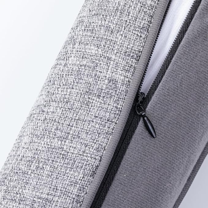 Sunolga Linen Door Draft Stopper, Removable Washable Cover, Blocks Hot and Cold - Image 3