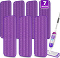 Washable Reusable Mop Pads for Swiffer PowerMop: Wet Mops Refills 7 Pack by MEXERRIS