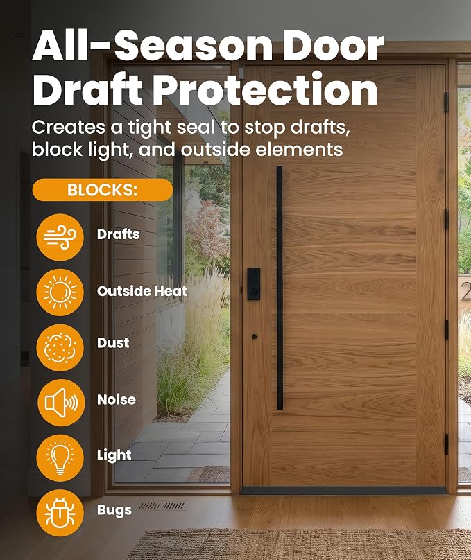 Everlasting Comfort One-Sided Door Draft Stopper - Image 2