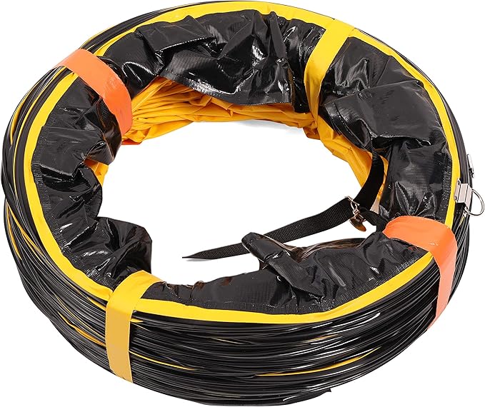 MOUNTO 25FT PVC Flexible Duct Hosing for Exhaust Fan (20inch)