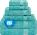 Cotton Paradise 100% Cotton Turkish Towel Set, Soft Absorbent Quick Dry by UNITEDHOMETEXTILE