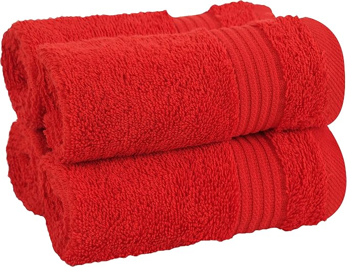 Cotton Paradise 100% Cotton Turkish Towel Set, Soft Absorbent Quick Dry - Image 5