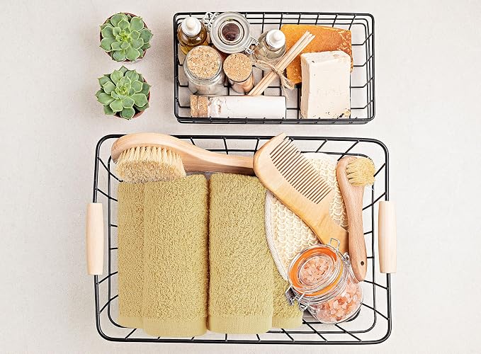 Utopia Towels 24 Pack Washcloths, 12x12 in, 100% Cotton, Fast Drying Soft Feel - Image 6