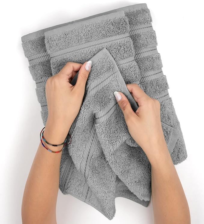 American Soft Linen 100% Cotton Luxury Turkish Towels, 6 Piece Towel Set | Soft - Image 6