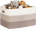 86L Large Woven Laundry Basket Hamper by SunNewt