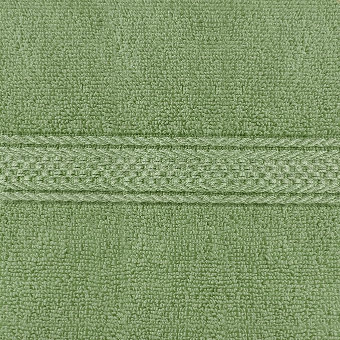 Utopia Towels 6 Pack Premium Hand Towels 16x28 in 600 GSM Cotton Sage Green | - Image 4