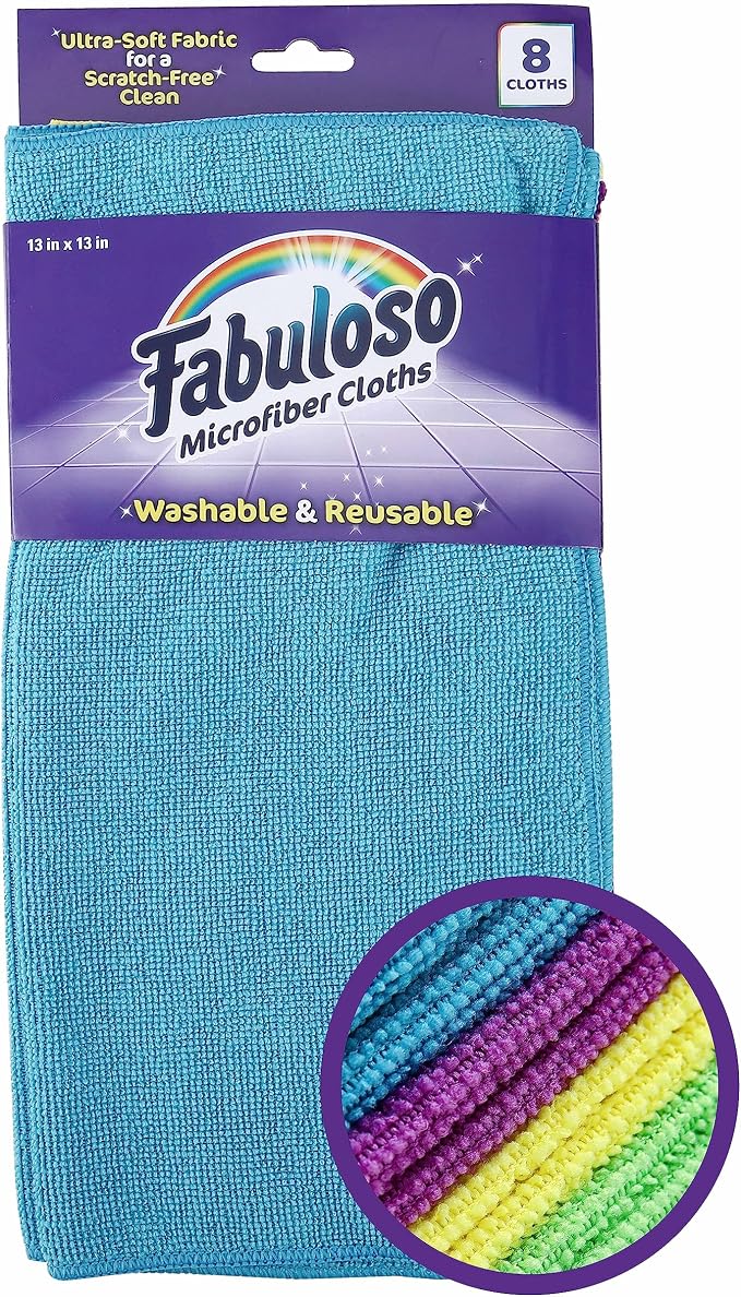 Fabuloso Microfiber Cleaning Cloths by Fabuloso