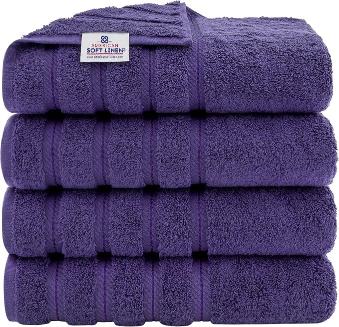 American Soft Linen 100% Cotton Luxury Turkish Towels by AmericanSoftLinen