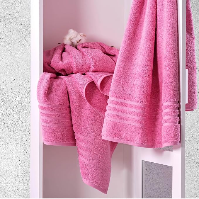 Hawmam Linen Jumbo Large Bath Sheets Towels 2 Pack Soft and Absorbent - Image 5