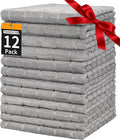 Hand Towels, 12 Pack 25''*15'' Gym Towels by HOMERHYME