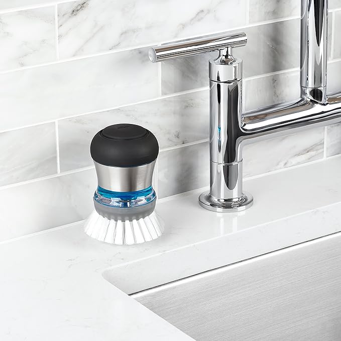 OXO Kitchen Soap Dispensing Brush Refills, Nylon Bristles - Image 5
