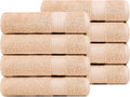 100% Cotton Hand Towels 18x28 Inches, 600 GSM, Soft & Absorbent by AmpleDecor