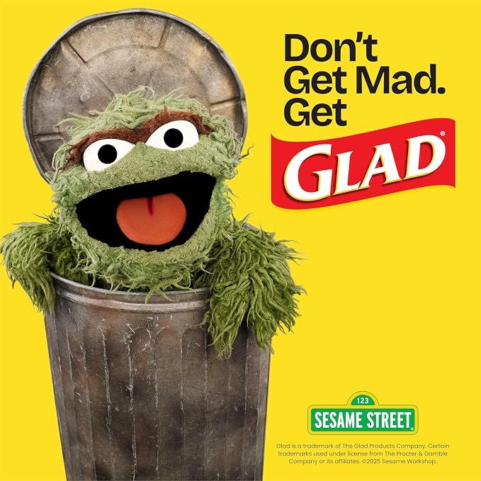 Glad Trash Bags, ForceFlex Tall Kitchen Drawstring Garbage Bags, Fresh Clean - Image 8