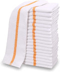 12 PC New Cotton Blend White Restaurant Bar Mops Kitchen Towels by GOLDTEXTILES