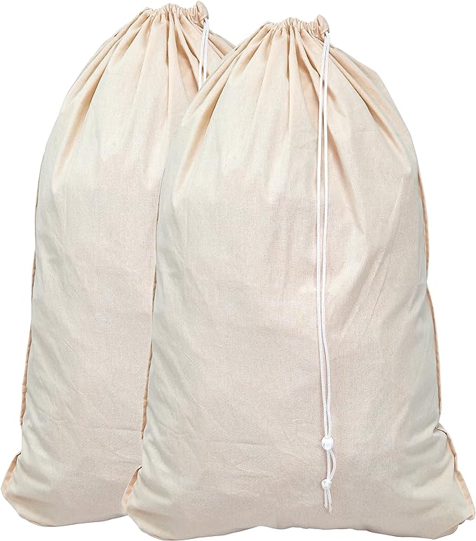Simple Houseware Extra Large Natural Cotton Laundry Bag by SimpleHouseware